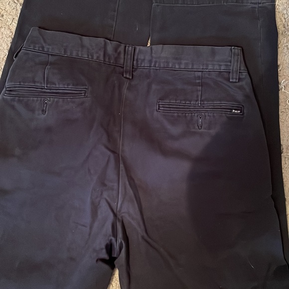 Polo navy dress khakis pants - Picture 5 of 5